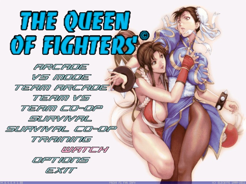 [FTG] MUGEN The Queen Of Fighters (QOF) 全女格斗 2014 汉化版 [汉硬]